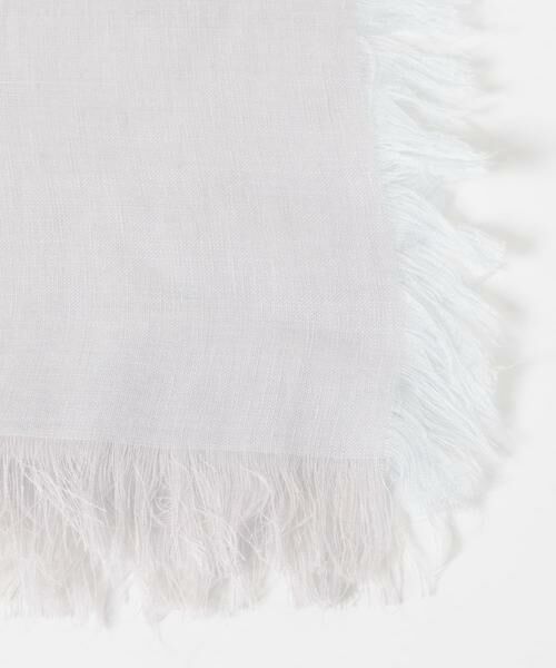 RODE SKO / ロデスコ マフラー・ショール・スヌード・ストール | ASAUCE MELER　リネンモダールシルクメランジュソリッド ストール | 詳細2