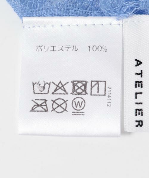 RODE SKO / ロデスコ マフラー・ショール・スヌード・ストール | atelier brugge　SHRINK STOLE | 詳細6