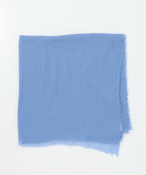 RODE SKO / ロデスコ マフラー・ショール・スヌード・ストール | atelier brugge　SHRINK STOLE（ブルー系その他）