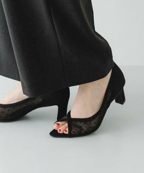 RODE SKO / ロデスコ パンプス | 『MADE IN JAPAN』6センチチャンキーヒールシアーパンプス | 詳細14