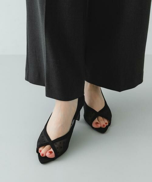 RODE SKO / ロデスコ パンプス | 『MADE IN JAPAN』6センチチャンキーヒールシアーパンプス | 詳細15