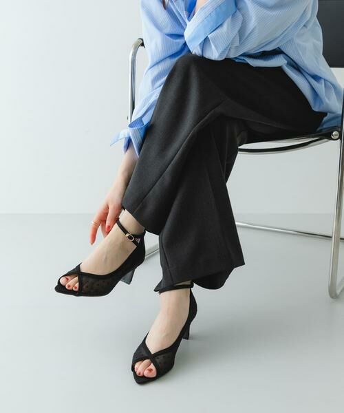 RODE SKO / ロデスコ パンプス | 『MADE IN JAPAN』6センチチャンキーヒールシアーパンプス | 詳細18