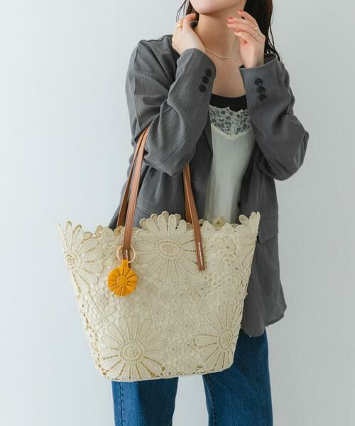 RODE SKO / ロデスコ トートバッグ | フラワーチャームトートバッグ | 詳細2