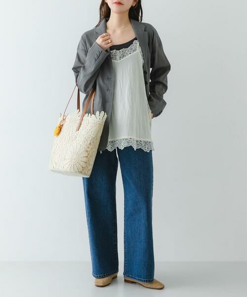 RODE SKO / ロデスコ トートバッグ | フラワーチャームトートバッグ | 詳細4