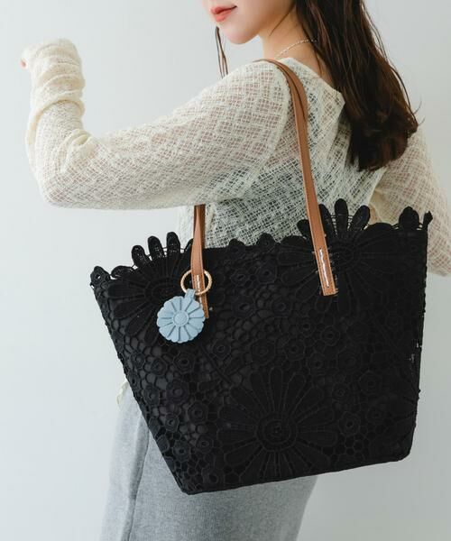 RODE SKO / ロデスコ トートバッグ | フラワーチャームトートバッグ | 詳細15