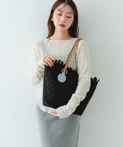 RODE SKO / ロデスコ トートバッグ | フラワーチャームトートバッグ | 詳細16