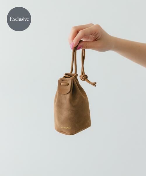 RODE SKO / ロデスコ キーホルダー・ストラップ | 『別注』Hashibami×RODESKO　スエードバッグチャーム（キャメル）