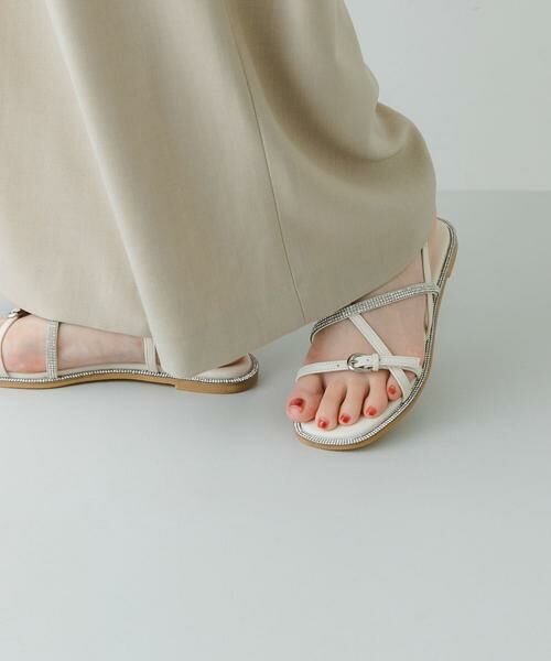 RODE SKO / ロデスコ サンダル | ラインストーンストラップサンダル | 詳細13