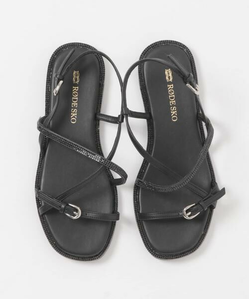 RODE SKO / ロデスコ サンダル | ラインストーンストラップサンダル | 詳細26