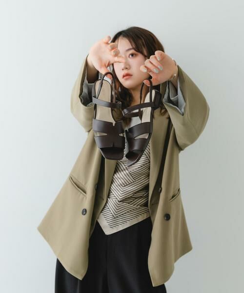 RODE SKO / ロデスコ サンダル | デザインカットバックゴムサンダル | 詳細1