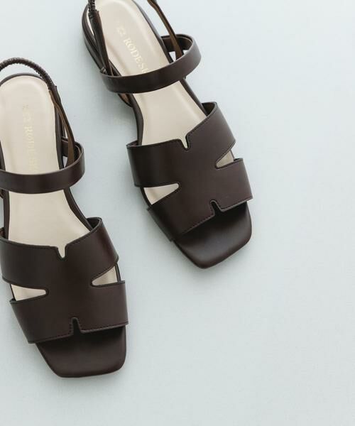 RODE SKO / ロデスコ サンダル | デザインカットバックゴムサンダル | 詳細12