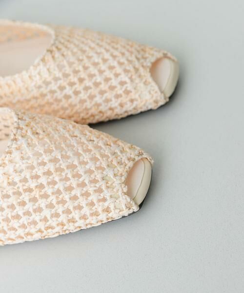 RODE SKO / ロデスコ シューズ | ピープトゥベルトメッシュフラット | 詳細23