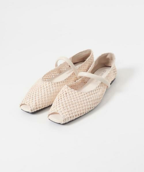 RODE SKO / ロデスコ シューズ | ピープトゥベルトメッシュフラット | 詳細26