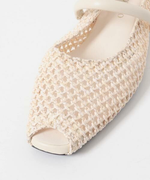 RODE SKO / ロデスコ シューズ | ピープトゥベルトメッシュフラット | 詳細27