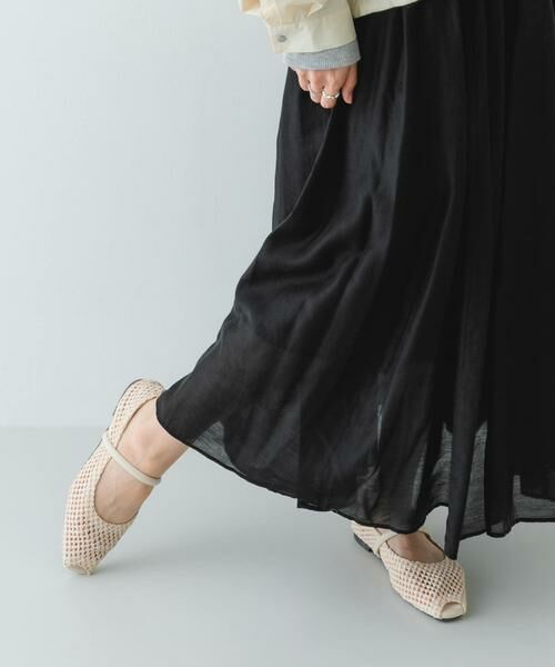 RODE SKO / ロデスコ シューズ | ピープトゥベルトメッシュフラット | 詳細18