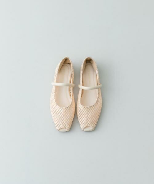 RODE SKO / ロデスコ シューズ | ピープトゥベルトメッシュフラット | 詳細21