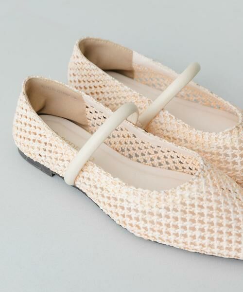 RODE SKO / ロデスコ シューズ | ピープトゥベルトメッシュフラット | 詳細22