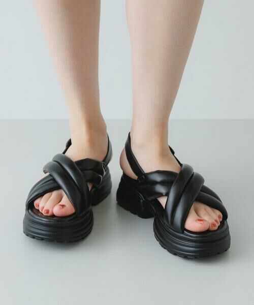 RODE SKO / ロデスコ サンダル | パテッドボリュームソールサンダル | 詳細1