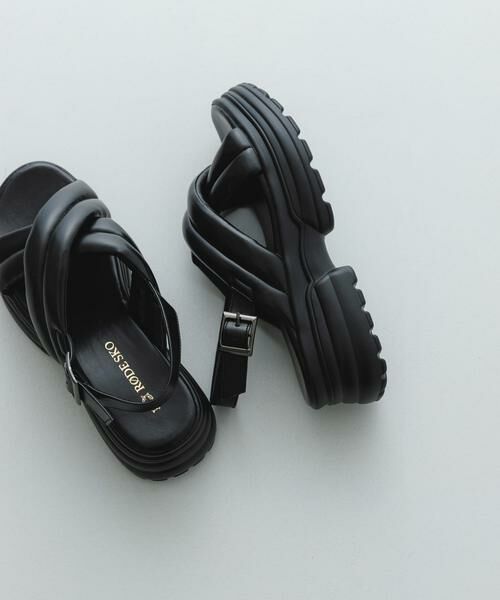 RODE SKO / ロデスコ サンダル | パテッドボリュームソールサンダル | 詳細10