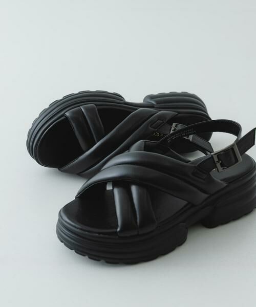 RODE SKO / ロデスコ サンダル | パテッドボリュームソールサンダル | 詳細11