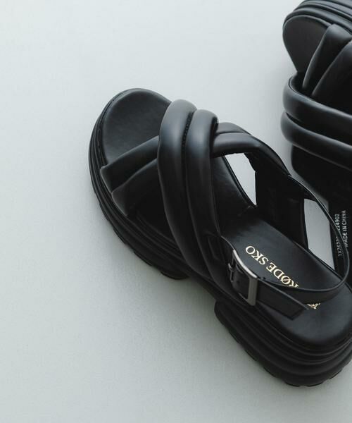 RODE SKO / ロデスコ サンダル | パテッドボリュームソールサンダル | 詳細12