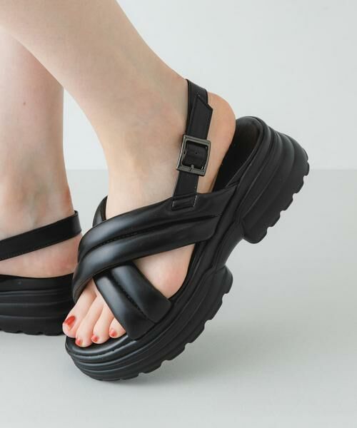 RODE SKO / ロデスコ サンダル | パテッドボリュームソールサンダル | 詳細3