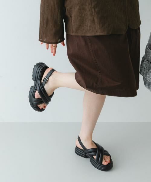 RODE SKO / ロデスコ サンダル | パテッドボリュームソールサンダル | 詳細6
