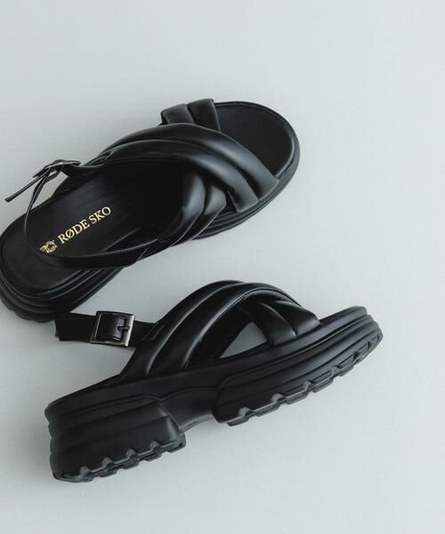 RODE SKO / ロデスコ サンダル | パテッドボリュームソールサンダル | 詳細9