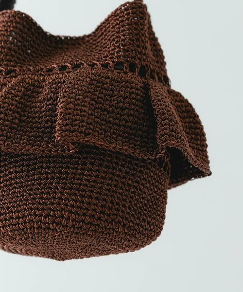 RODE SKO / ロデスコ ショルダーバッグ | ワンハンドルフリルラメバッグ | 詳細10