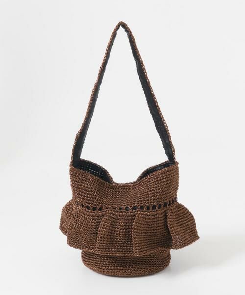 RODE SKO / ロデスコ ショルダーバッグ | ワンハンドルフリルラメバッグ | 詳細12