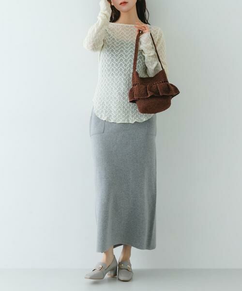 RODE SKO / ロデスコ ショルダーバッグ | ワンハンドルフリルラメバッグ | 詳細4