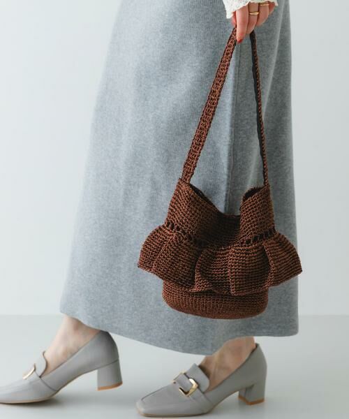 RODE SKO / ロデスコ ショルダーバッグ | ワンハンドルフリルラメバッグ | 詳細6