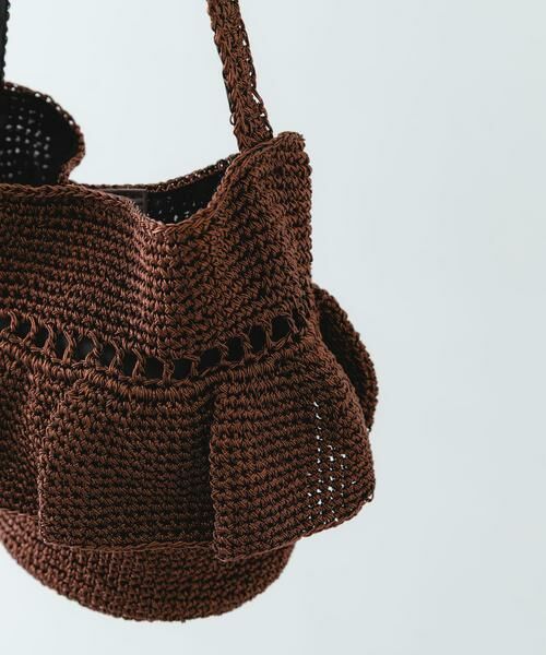 RODE SKO / ロデスコ ショルダーバッグ | ワンハンドルフリルラメバッグ | 詳細9