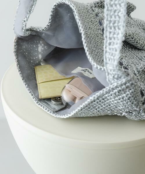 RODE SKO / ロデスコ ショルダーバッグ | ワンハンドルフリルラメバッグ | 詳細24