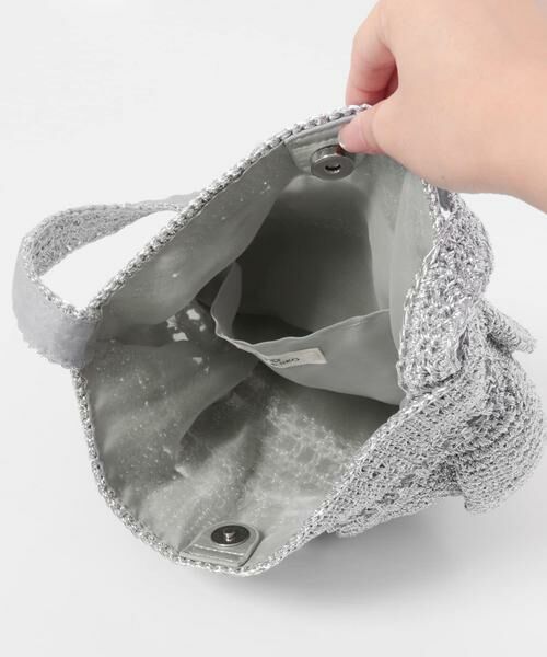 RODE SKO / ロデスコ ショルダーバッグ | ワンハンドルフリルラメバッグ | 詳細28