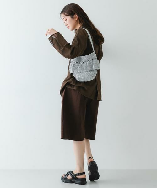 RODE SKO / ロデスコ ショルダーバッグ | ワンハンドルフリルラメバッグ | 詳細18