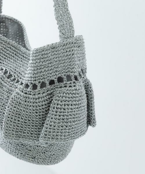 RODE SKO / ロデスコ ショルダーバッグ | ワンハンドルフリルラメバッグ | 詳細22