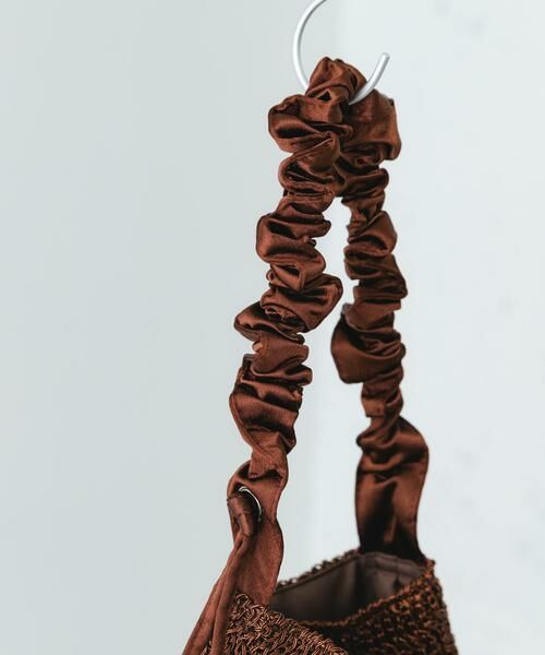 RODE SKO / ロデスコ ショルダーバッグ | 2WAYギャザーショルダーラメバッグ | 詳細10