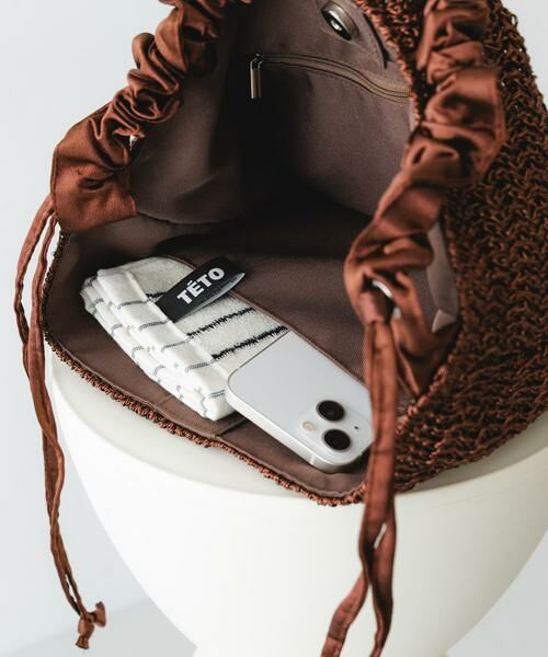 RODE SKO / ロデスコ ショルダーバッグ | 2WAYギャザーショルダーラメバッグ | 詳細12