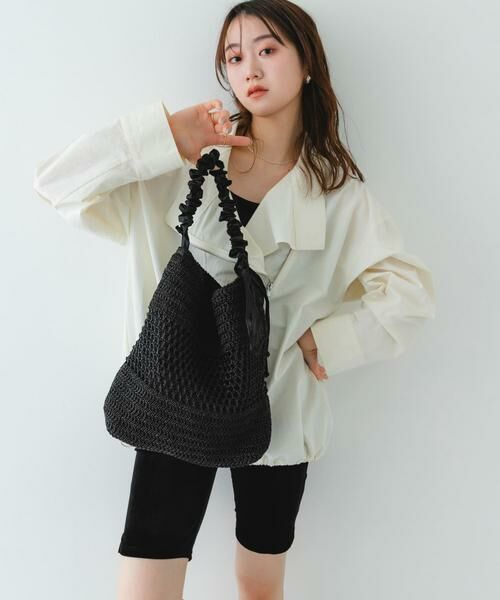 RODE SKO / ロデスコ ショルダーバッグ | 2WAYギャザーショルダーラメバッグ | 詳細18