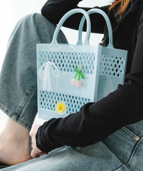 RODE SKO / ロデスコ ハンドバッグ | チャームセットジェリーバッグ | 詳細1