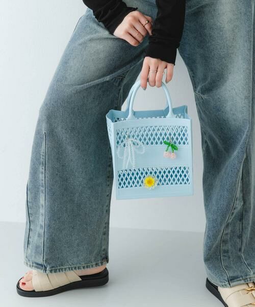 RODE SKO / ロデスコ ハンドバッグ | チャームセットジェリーバッグ | 詳細3