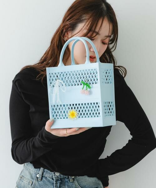 RODE SKO / ロデスコ ハンドバッグ | チャームセットジェリーバッグ | 詳細4