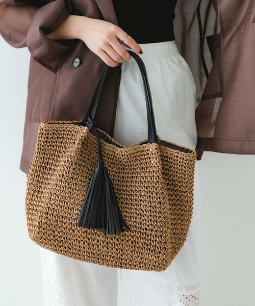 RODE SKO / ロデスコ トートバッグ | タッセル付ペーパーバッグ | 詳細1