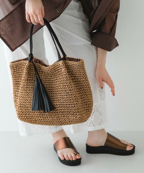 RODE SKO / ロデスコ トートバッグ | タッセル付ペーパーバッグ | 詳細2