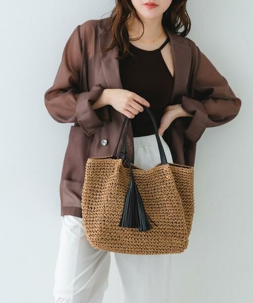 RODE SKO / ロデスコ トートバッグ | タッセル付ペーパーバッグ | 詳細4