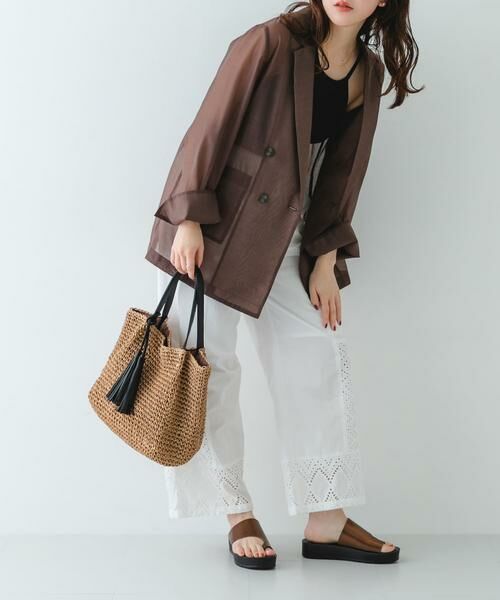 RODE SKO / ロデスコ トートバッグ | タッセル付ペーパーバッグ | 詳細5