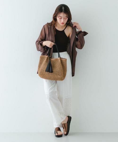 RODE SKO / ロデスコ トートバッグ | タッセル付ペーパーバッグ | 詳細6