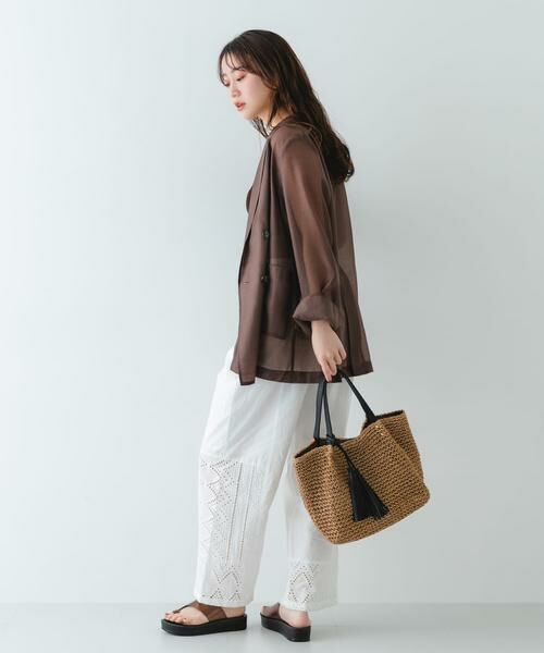 RODE SKO / ロデスコ トートバッグ | タッセル付ペーパーバッグ | 詳細7