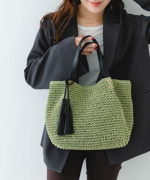 RODE SKO / ロデスコ トートバッグ | タッセル付ペーパーバッグ | 詳細18